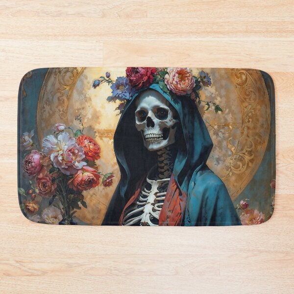Item preview, Niña Azul, the Blue Aspect of Santa Muerte designed and sold by AliceWhiteDF.