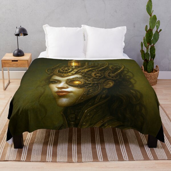 Item preview, Steampunk Lady Portrait - The Guardian of the Gears designed and sold by Eric Nagel.