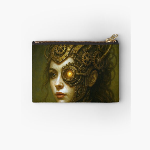 Item preview, Steampunk Lady Portrait - The Guardian of the Gears designed and sold by Eric Nagel.
