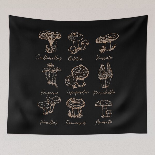 Item preview, Vintage Fungi Mycology Goth Style designed and sold by folgersolarzj.