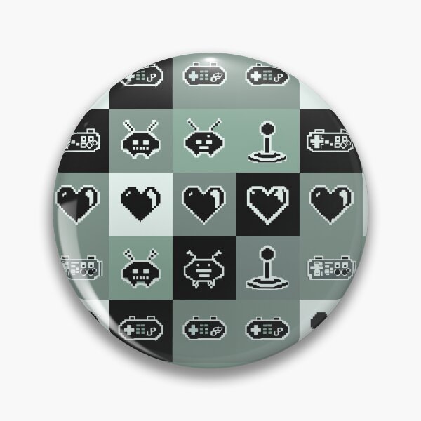 Item preview, Retro Pixel Gaming Icons Seamless Pattern Design designed and sold by UniqueDesign751.