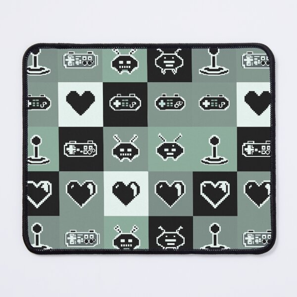 Item preview, Retro Pixel Gaming Icons Seamless Pattern Design designed and sold by UniqueDesign751.