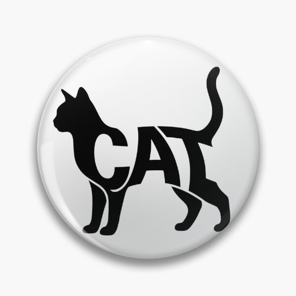 Item preview, Inside the Cat: Minimalist Negative Space Typography designed and sold by JanRizz.