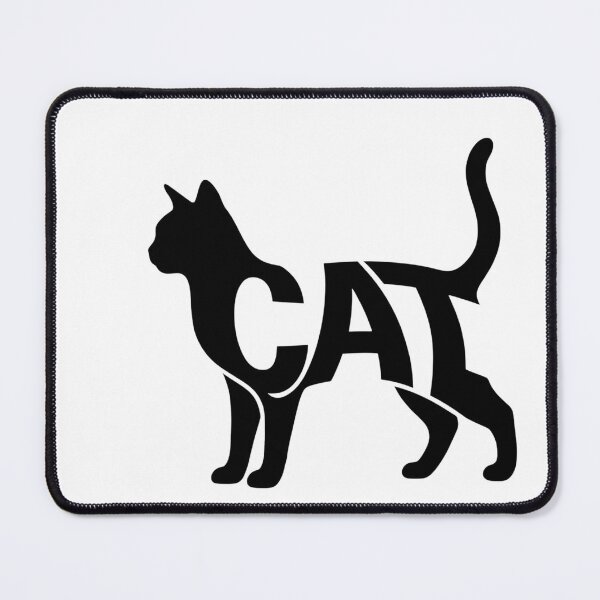 Item preview, Inside the Cat: Minimalist Negative Space Typography designed and sold by JanRizz.