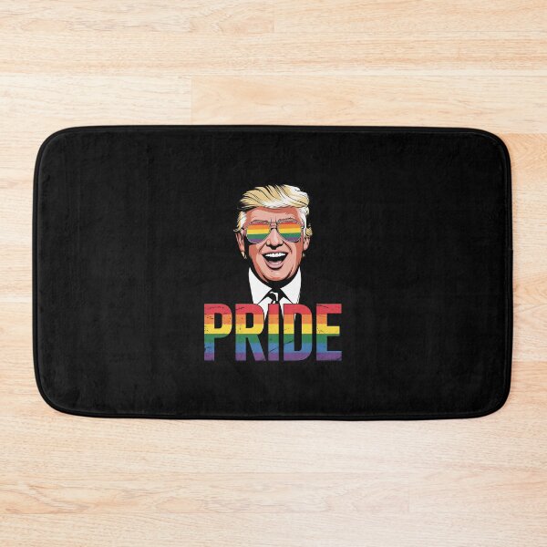 Item preview, Trump LGBT Gay Pride Flag Sunglasses Lesbian Bisexual Trans 5 designed and sold by SyntaxClaw.
