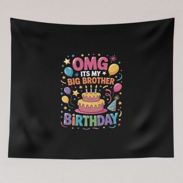Item preview, It's My Birthday Big Brother Gift Family Happy Birthday designed and sold by DigitaldeligArt.