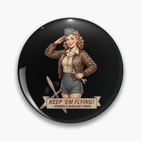 Item preview, Patriotic Pin Up Girl World War II Recruiting Style designed and sold by Blok45.