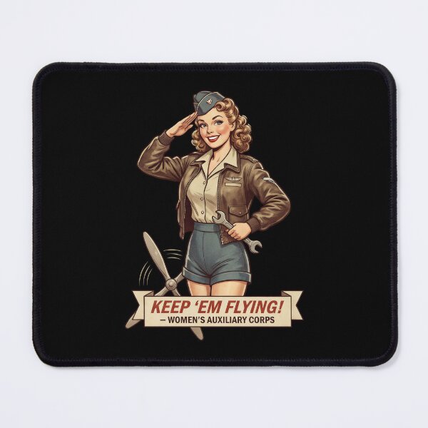 Item preview, Patriotic Pin Up Girl World War II Recruiting Style designed and sold by Blok45.