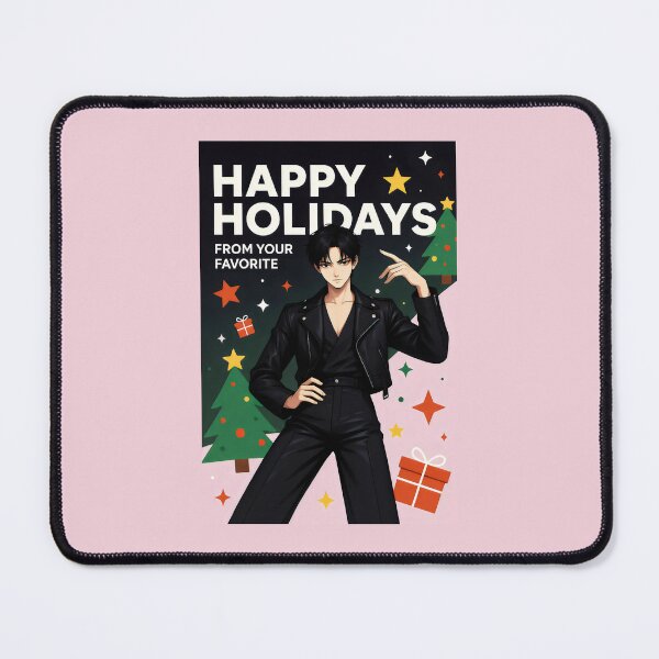 Item preview, Happy Holidays From Your Favorite K-pop Idol Anime Style Art designed and sold by SplashTastic.