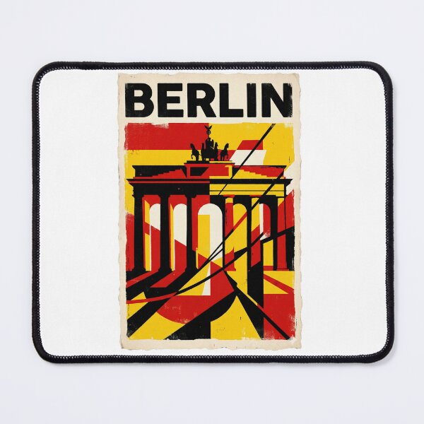 Item preview, BERLIN – Historic Gateway | Classic Poster Illustration designed and sold by MiszungART.