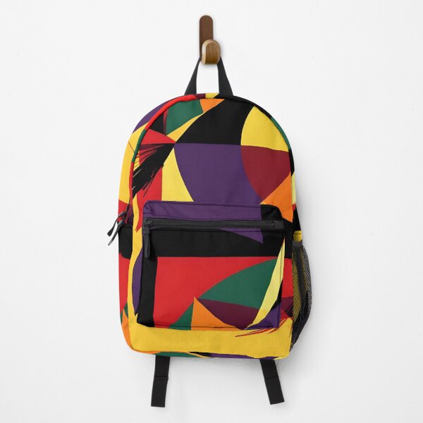 Item preview, astral collision colorful geometric abstract design designed and sold by SmashingDeals.