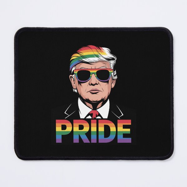 Item preview, Trump LGBT Gay Pride Month Lesbian Bisexual Transgender Tee designed and sold by MarkLeedsArt.