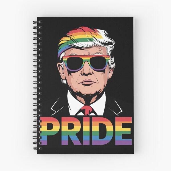 Item preview, Trump LGBT Gay Pride Month Lesbian Bisexual Transgender Tee designed and sold by MarkLeedsArt.