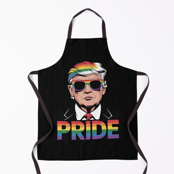 Item preview, Trump LGBT Gay Pride Month Lesbian Bisexual Transgender Tee designed and sold by MarkLeedsArt.