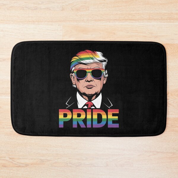 Item preview, Trump LGBT Gay Pride Month Lesbian Bisexual Transgender Tee designed and sold by MarkLeedsArt.