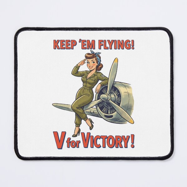 Item preview, Patriotic Pin Up Girl World War II Recruiting Style designed and sold by Blok45.