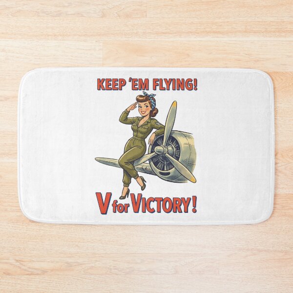 Item preview, Patriotic Pin Up Girl World War II Recruiting Style designed and sold by Blok45.