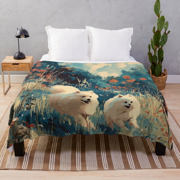 Item preview, Dreamy Meadow Pomeranians designed and sold by Alice-Dreamy-Prints.