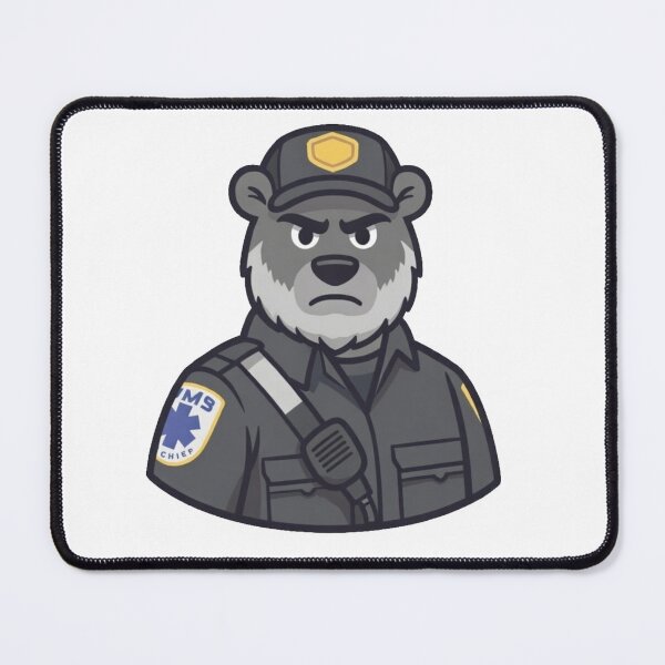 Item preview, Judging Bear EMS Meme Sticker designed and sold by octozap.