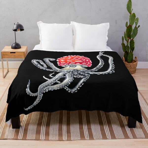 Item preview, Toadstool Octopus Weird Cute Sea-Forest Mashup designed and sold by folgersolarzj.