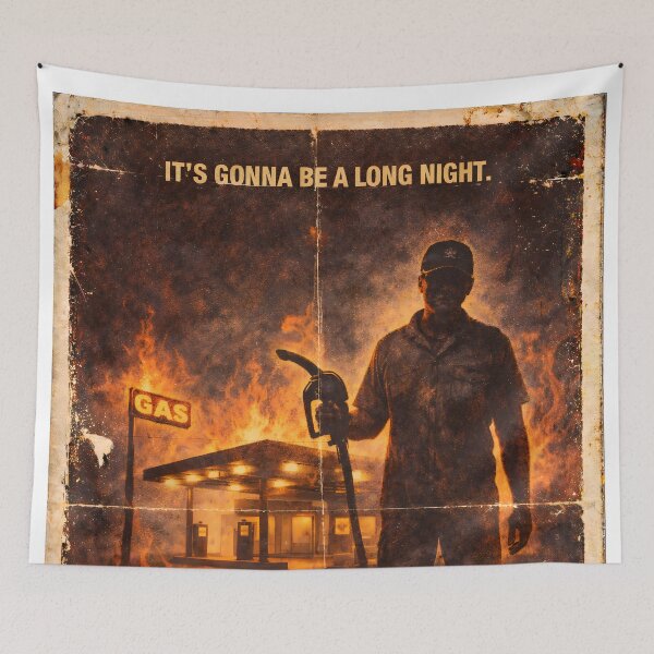 Item preview, Night Shift in Hell designed and sold by Gravosaurus Rex.