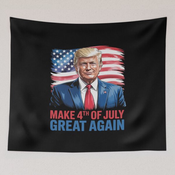 Item preview, Trump Make 4th Of July Great Again Independence Day designed and sold by MarkLeedsArt.