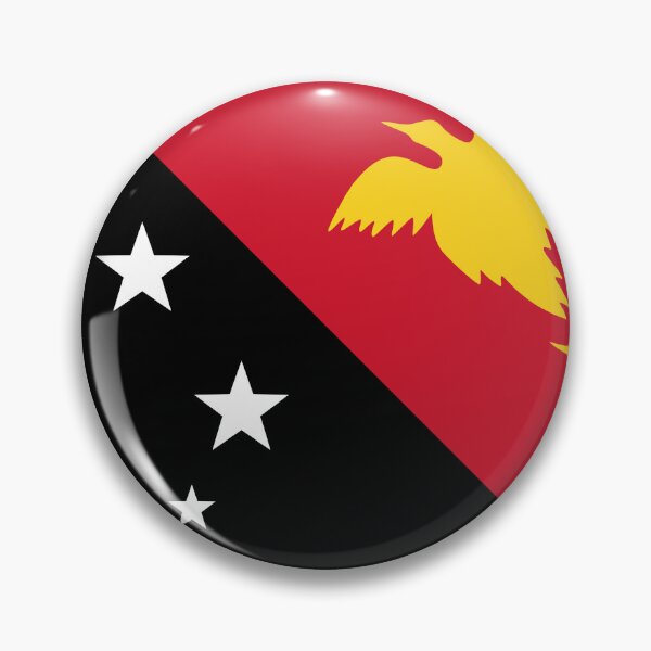 Item preview, Papua New Guinea Flag Bold Design designed and sold by NTGUILTY.