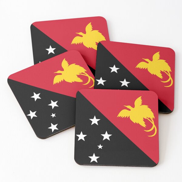Item preview, Papua New Guinea Flag Bold Design designed and sold by NTGUILTY.