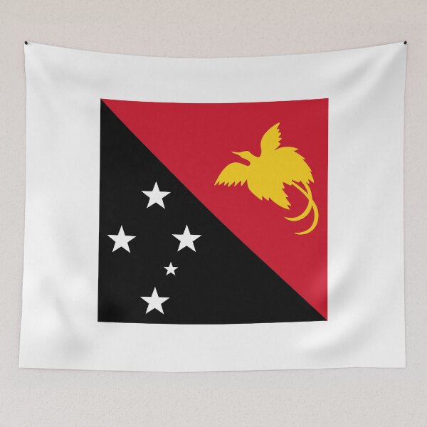 Item preview, Papua New Guinea Flag Bold Design designed and sold by NTGUILTY.