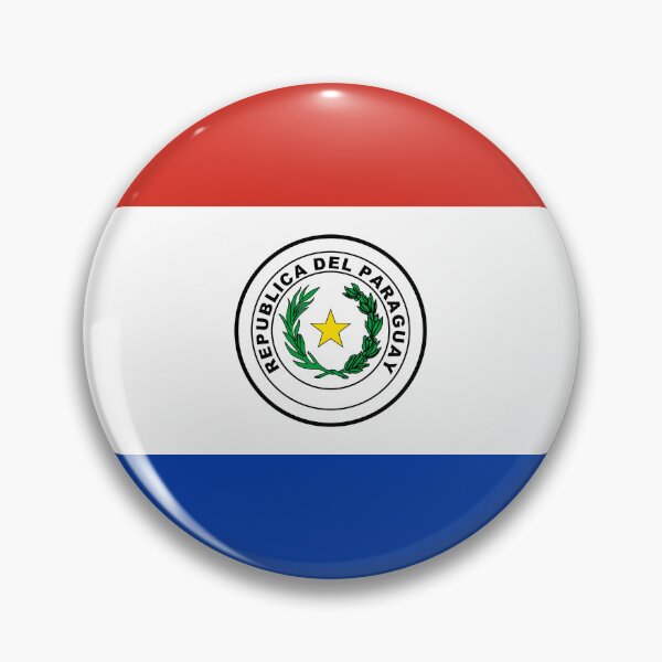 Item preview, Paraguay National Flag Classic Design designed and sold by NTGUILTY.