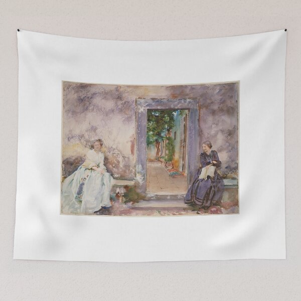 Item preview, The Garden Wall – John Singer Sargent designed and sold by Art Outlaws.