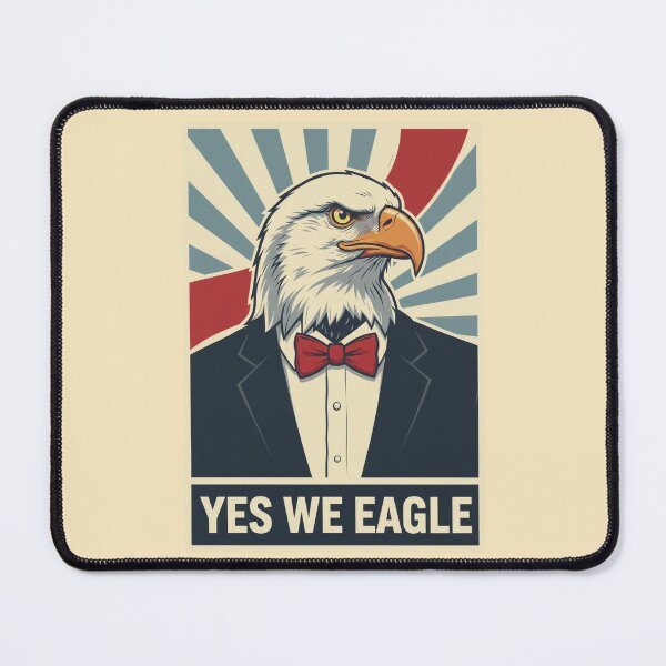 Item preview, Yes We Eagle - Political Animal designed and sold by MOFAPPAREL.
