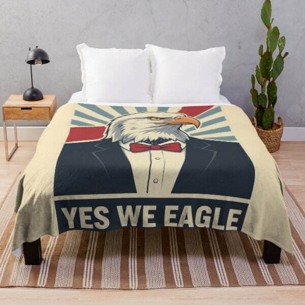 Item preview, Yes We Eagle - Political Animal designed and sold by MOFAPPAREL.