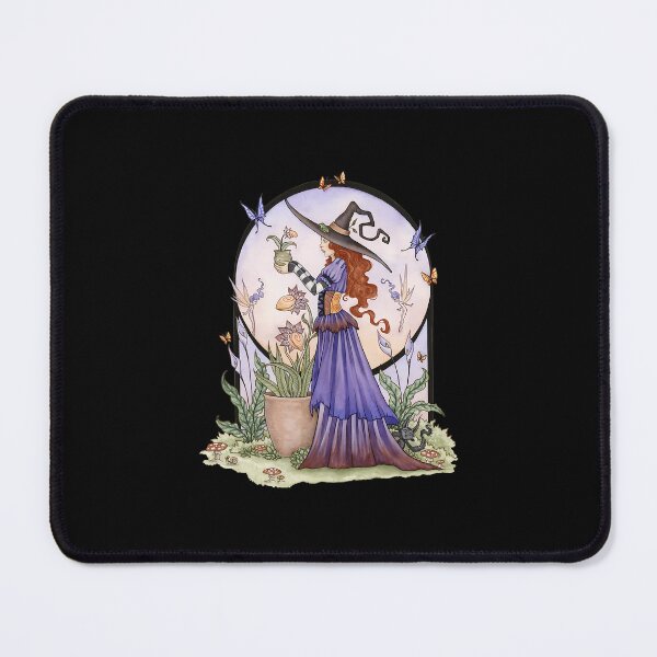 Item preview, Witch’s Garden Mushroom Fantasy Illustration designed and sold by folgersolarzj.