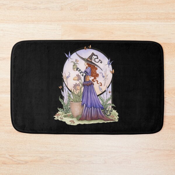 Item preview, Witch’s Garden Mushroom Fantasy Illustration designed and sold by folgersolarzj.