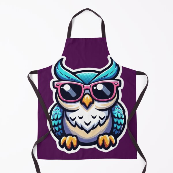 Item preview, Cool Owl with Sunglasses – Cartoon Style designed and sold by Dogandesighn.