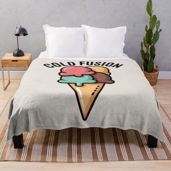 Item preview, Cold Fusion Ice Cream Cone Funny Science Humor Graphic designed and sold by SplashTastic.