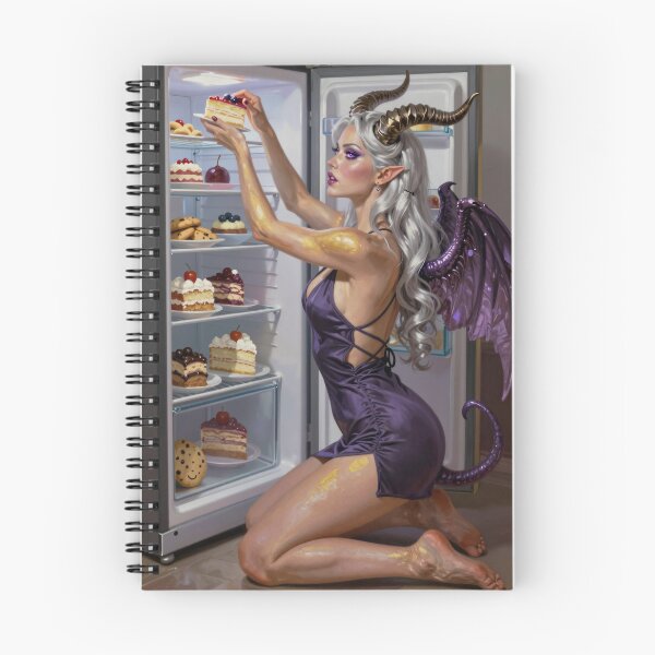 Item preview, Wings horns woman reaches leftovers designed and sold by CathryneDelamort.