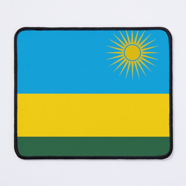 Item preview, Rwanda National Flag Vibrant Design designed and sold by NTGUILTY.