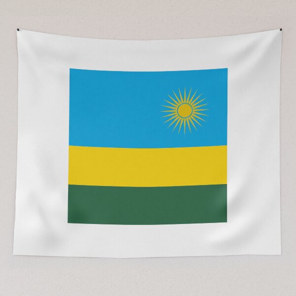 Item preview, Rwanda National Flag Vibrant Design designed and sold by NTGUILTY.