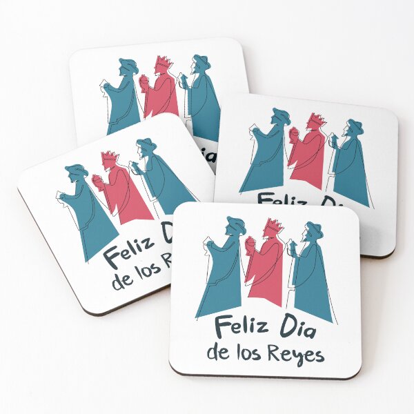 Item preview, Feliz día de los Reyes Happy Three Kings' Day Happy Epiphany Reyes Magos Caspar Melchior Balthazar Feliz dia de los Reyes  designed and sold by MYZA-Designs.