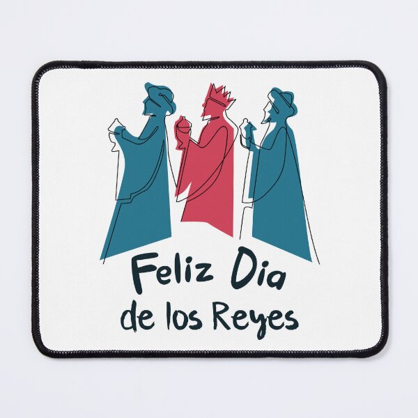Item preview, Feliz día de los Reyes Happy Three Kings' Day Happy Epiphany Reyes Magos Caspar Melchior Balthazar Feliz dia de los Reyes designed and sold by MYZA-Designs.
