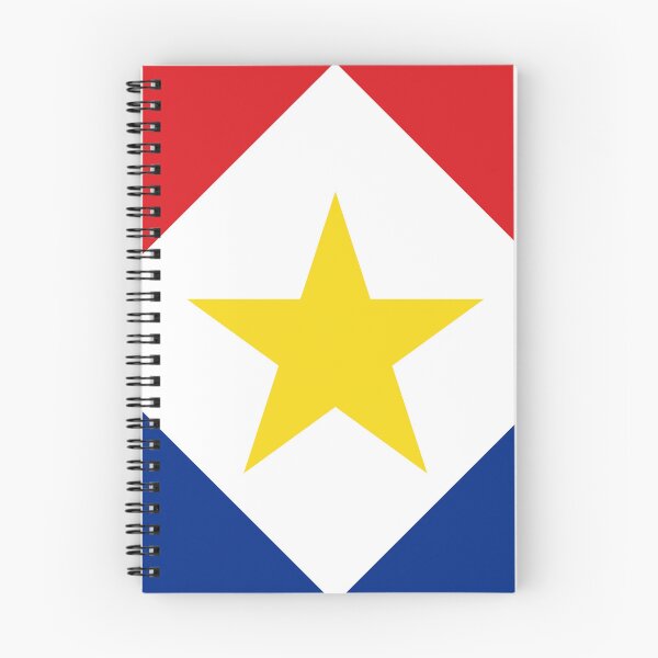 Item preview, Saba Flag Clean Modern Design designed and sold by NTGUILTY.