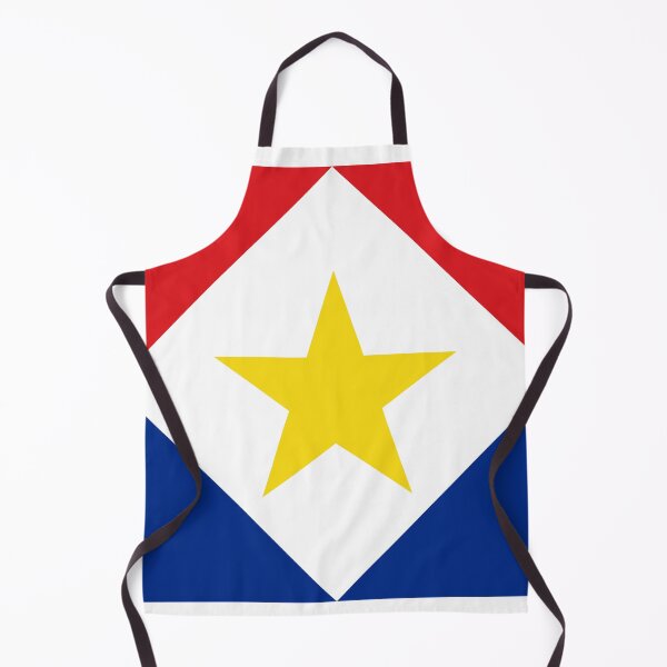 Item preview, Saba Flag Clean Modern Design designed and sold by NTGUILTY.