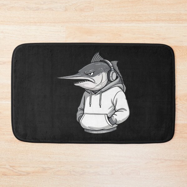 Item preview, End-of-Day Swordfish – Done Mode Office Cartoon designed and sold by ColorSplash123.