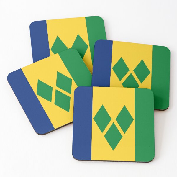 Item preview, Saint Vincent and Grenadines Flag Clean Design designed and sold by NTGUILTY.