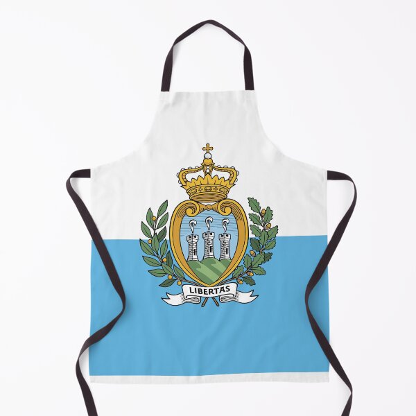 Item preview, San Marino National Flag Clean Design designed and sold by NTGUILTY.