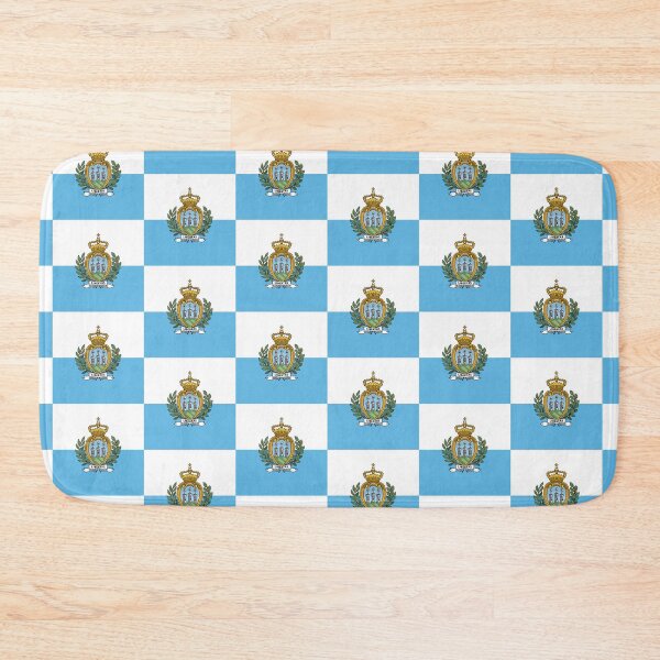 Item preview, San Marino National Flag Clean Design designed and sold by NTGUILTY.