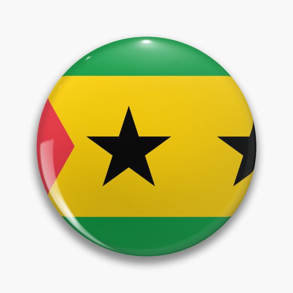Item preview, Sao Tome and Principe Flag Vibrant Design designed and sold by NTGUILTY.