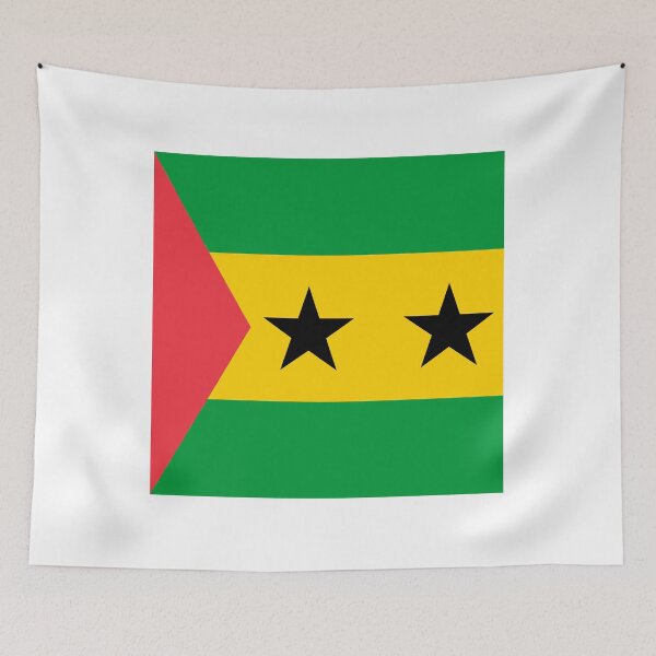 Item preview, Sao Tome and Principe Flag Vibrant Design designed and sold by NTGUILTY.